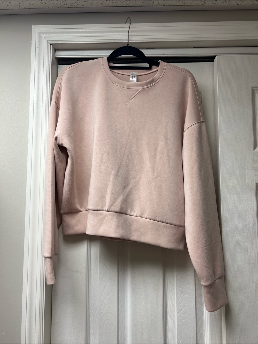 SPANX Pale Pink Crewneck Sweatshirt